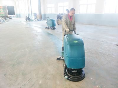 高效解决地面清洁难题，合美洗地机助力物业管理升级